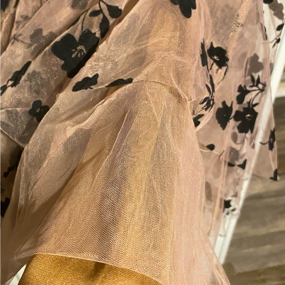 Mesh brown skirt - Picture 5 of 5
